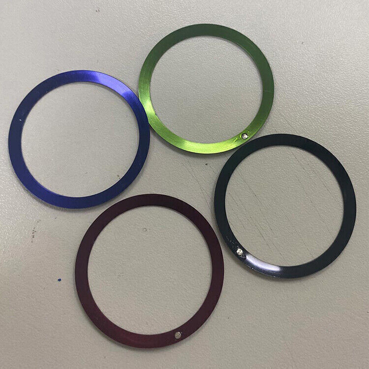 36.5MM Vintage Watch Bezel Insert Ring Aluminum Watch Ring for Wristwatch Kits