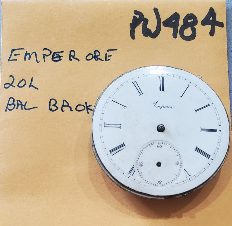 POCKET WATCH MOVEMENT EMPEROR 20L PW484