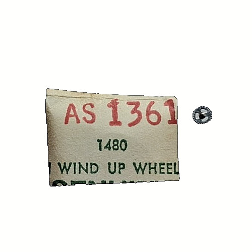 AS 1361 WIND UP WHEEL watch part #1480 #A/224 *SEE INTERCHANGE*