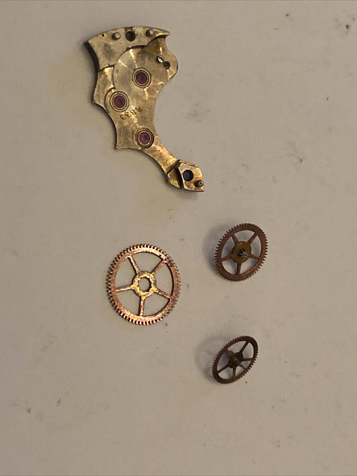 Rolex Bubbleback 600 620 630 635 645 Train Wheel Bridge Part