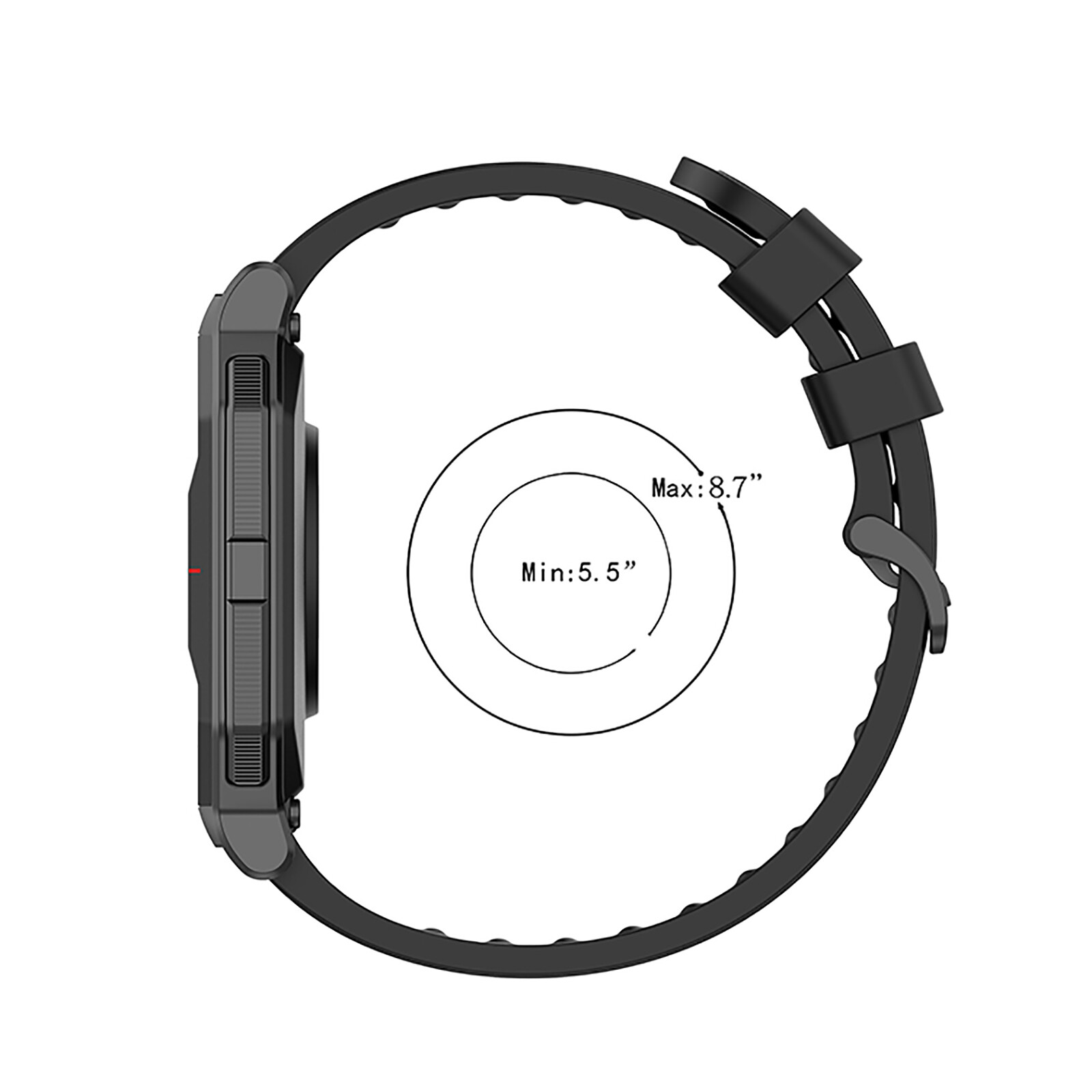 For Huami Amazfit Neo Watch Silicone Watch Band Strap Wristwatch With Tool Knife