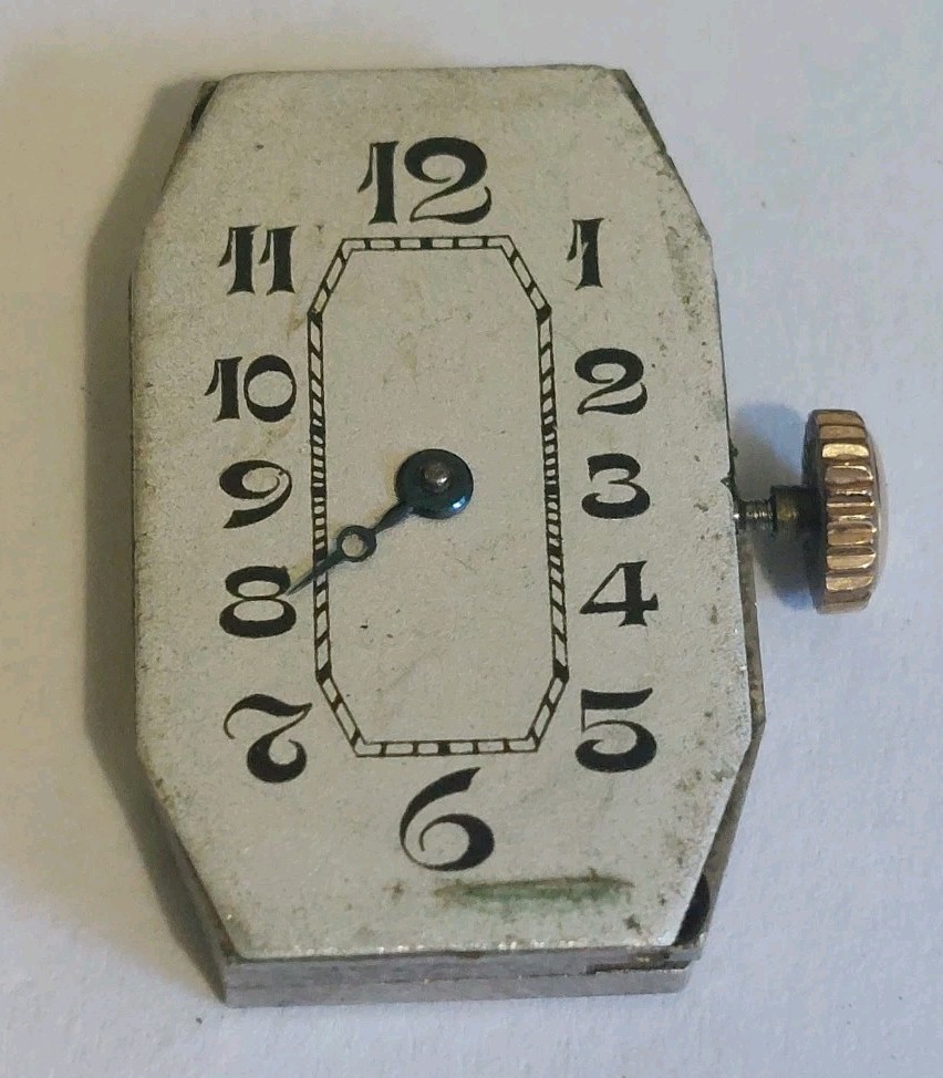 Antique Ladies Mechanical Cocktail Watch Movement (Balance Is Okay)