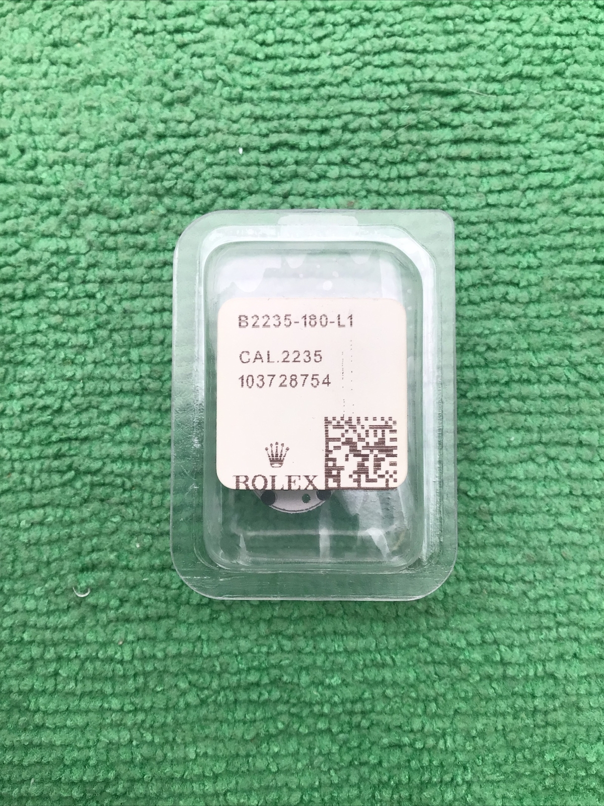 Rolex 2235 180 Date Platform Ladies Genuine Watch Part, NOS