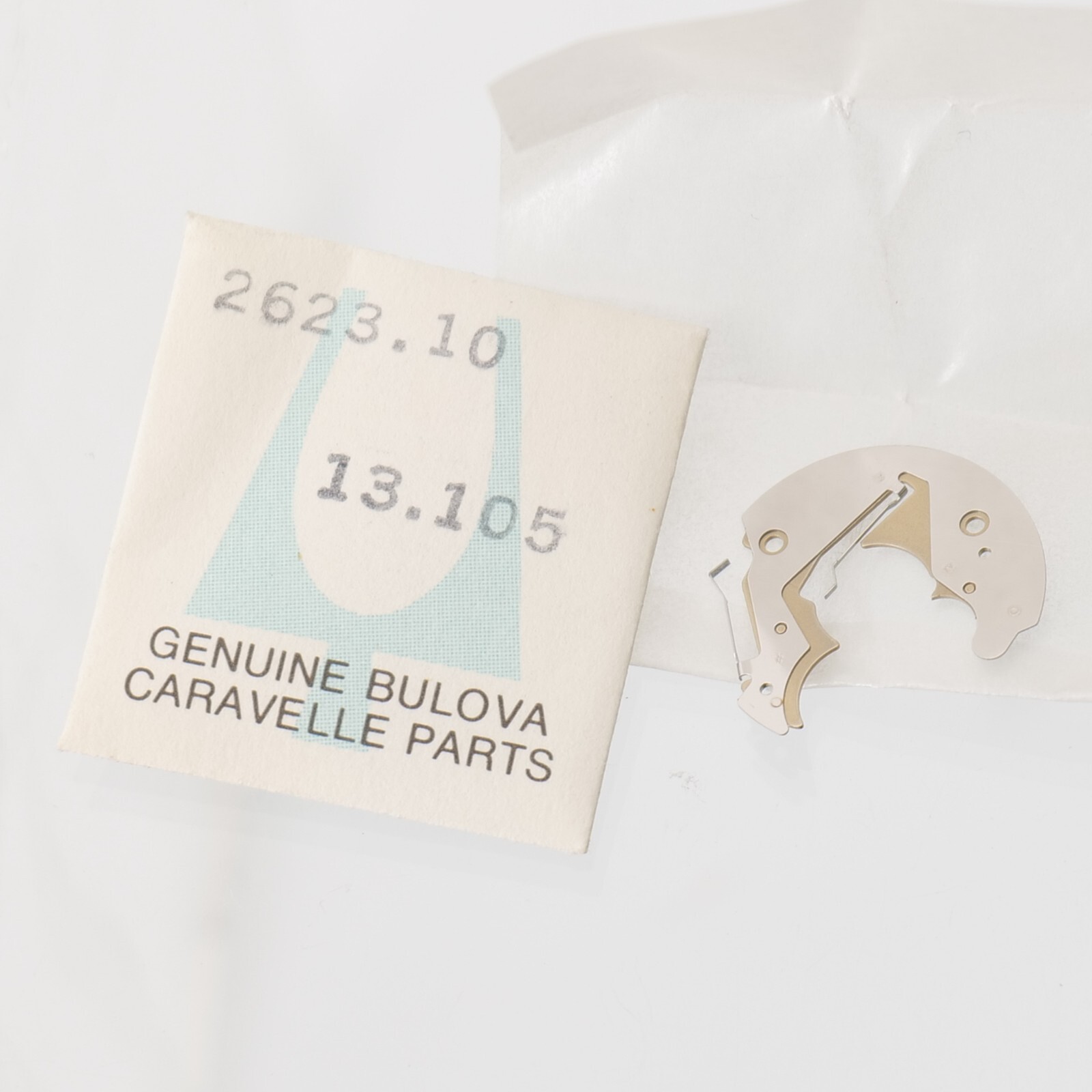 NOS Original Bulova 2623.10 Date Dial Guard Part 13.105 New Old Stock (G6D16)