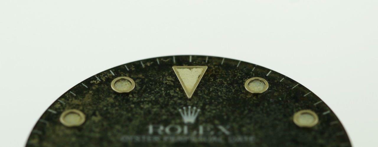Vintage Men Rolex Submariner Date 40mm Black Tropical Dial 16800 16610 S/S #K56