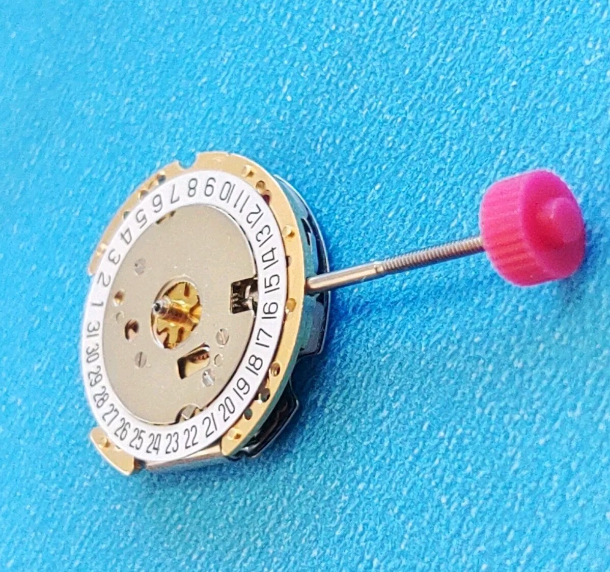 Ronda 775 SB 4 Jewel Quartz Movement. 3 Hands NOS. Sets, Runs, Keeps Time 24 Hr