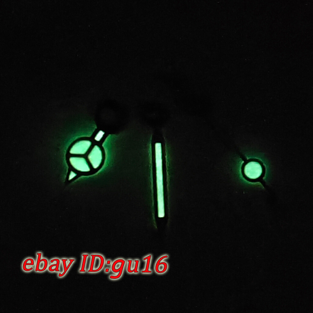 Green Luminous gold/rose gold/silver Watch hands fit NH05 NH06 movement