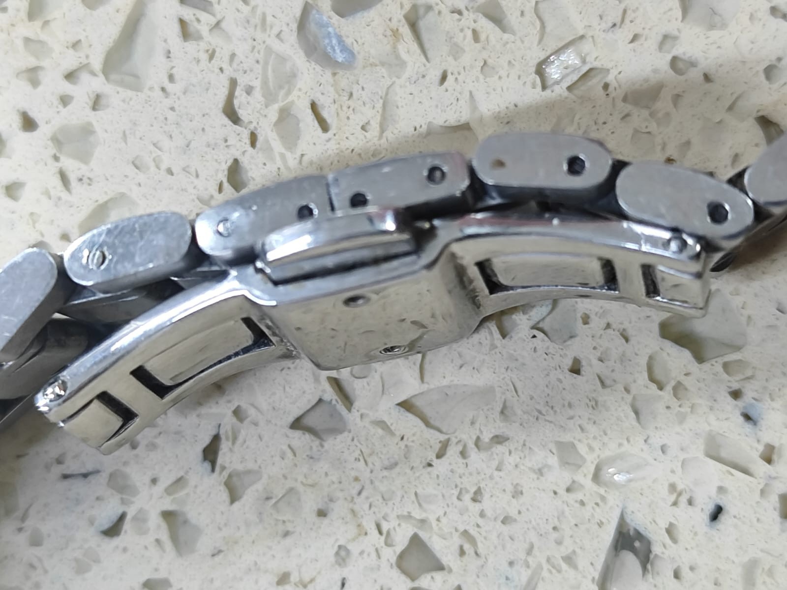Longines Admiral Chronograph Automatic Part bracelet 20mm without one end link