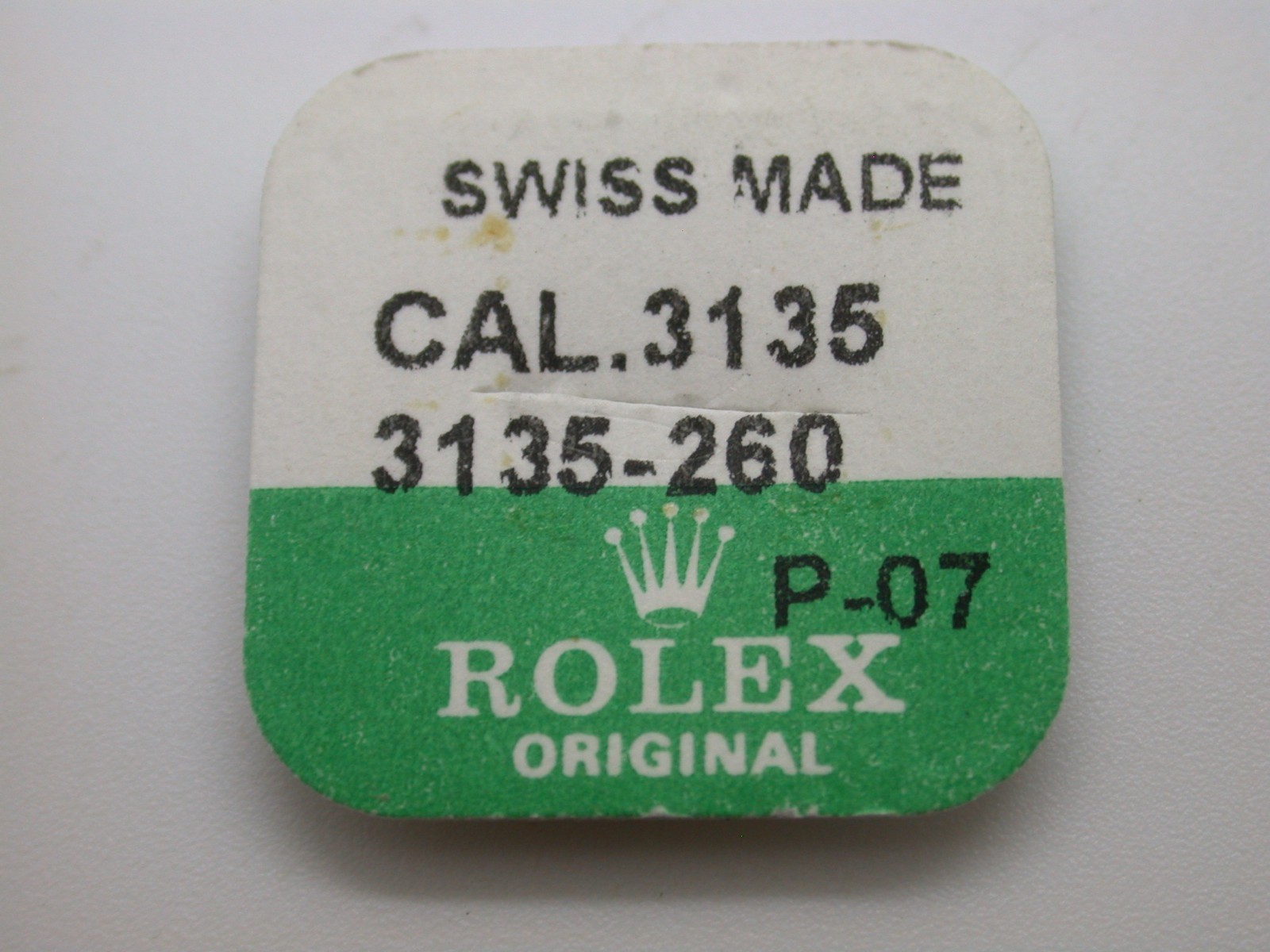Genuine Rolex Part 260 Calibre 3135 Minute Wheel Genuine Rolex Watch Part New