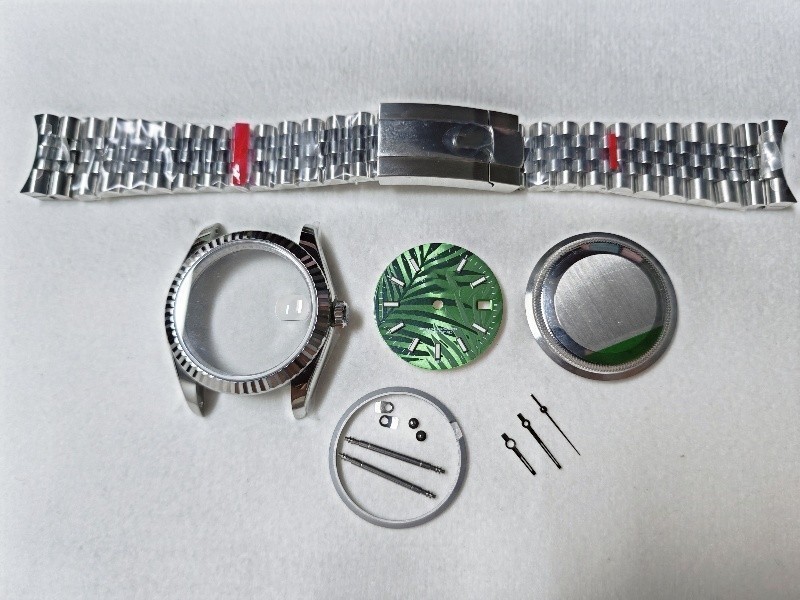 For ETA 2824 Movement After-sales accessories DIY 36mm Stainless Watch case kit