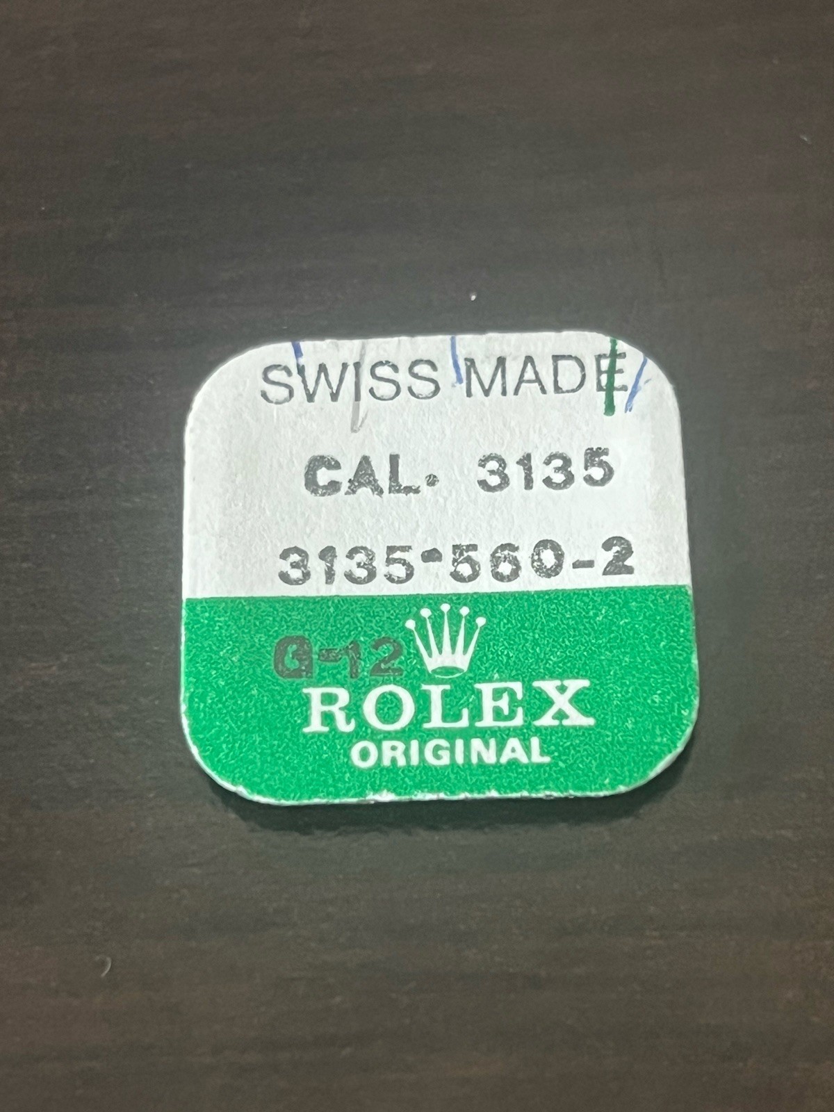 Rolex 3135 560-2 Spring Clip For Oscillating Weight. Factory Sealed. NOS