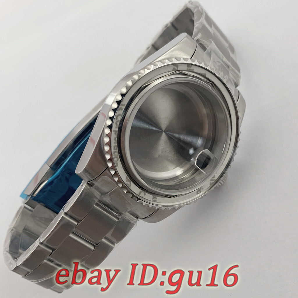 40mm Ceramic bezel Watch Case Fit NH34 NH35 NH36 ETA 2824/2836 Miyota 8215 821A