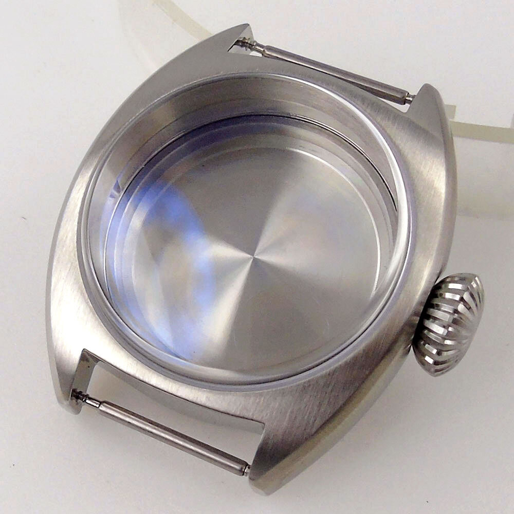 36mm Dive Automatic Watch Case 200M Waterproof AR Sapphire fit NH34 GMT Dial