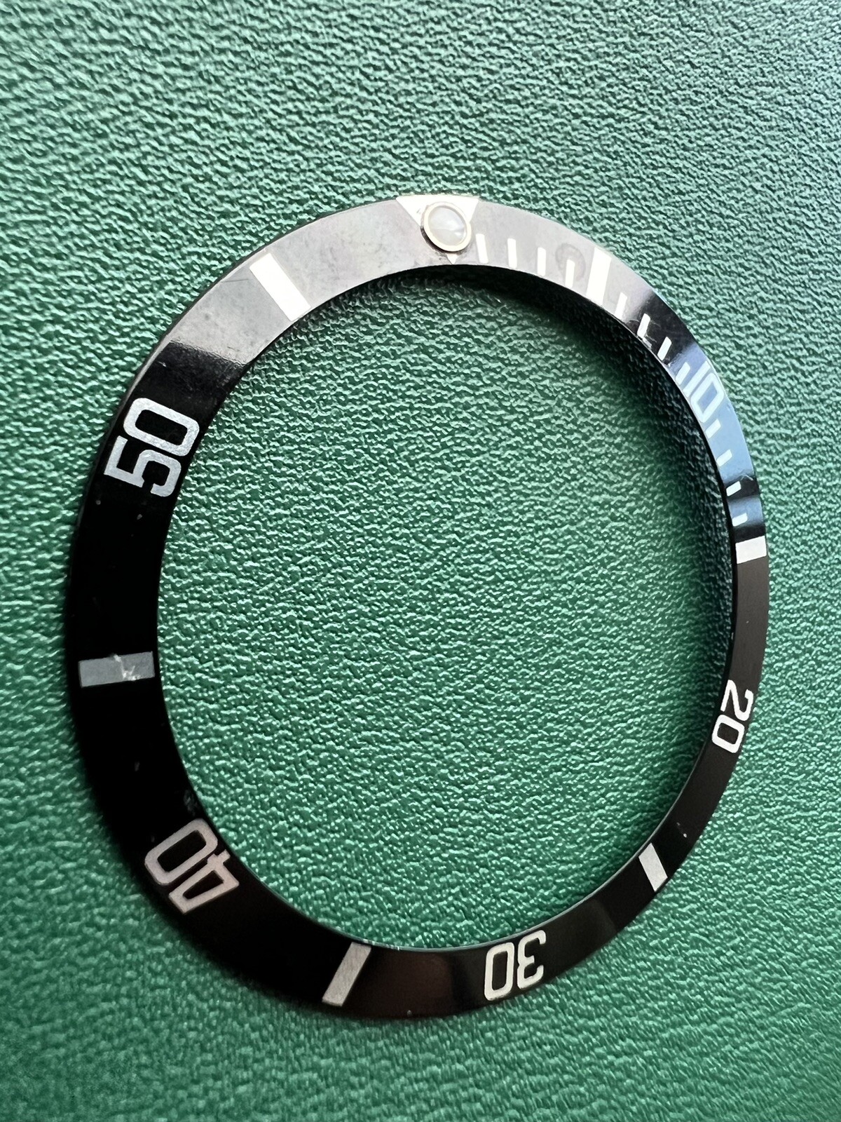 Genuine Rolex Submariner Date 16610 16610T 16800 168000 Black Bezel Insert #860