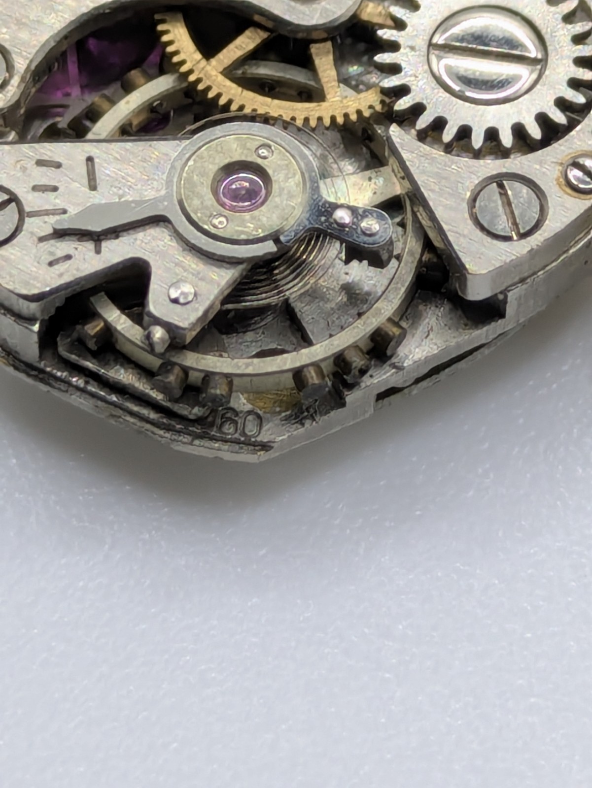 FHF 60 HEFIK Speedwell Manual Wind Watch Movement Swiss Made 15 Jewels Untested