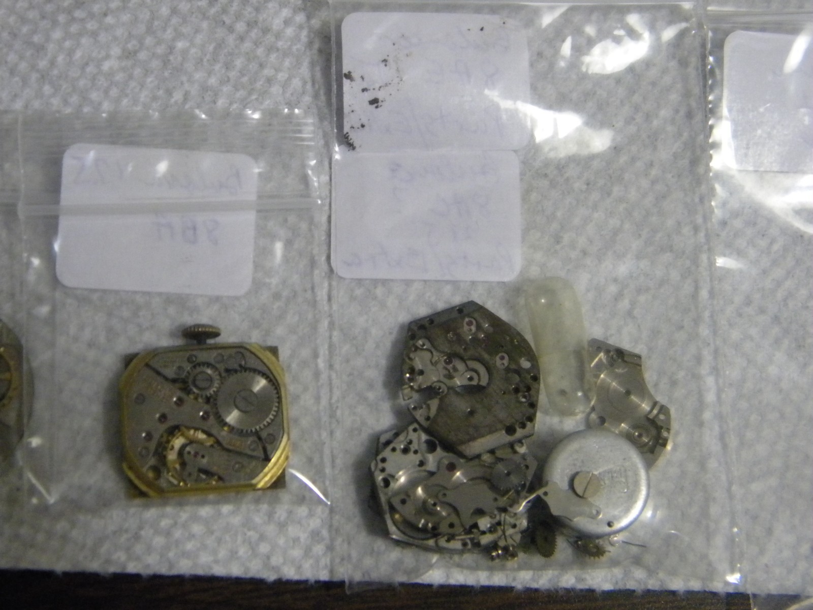 Lot Bulova Movements 10BT 10AX 10AK 11ACC 8BA 8AC 8AE 8AH & Partials for Parts