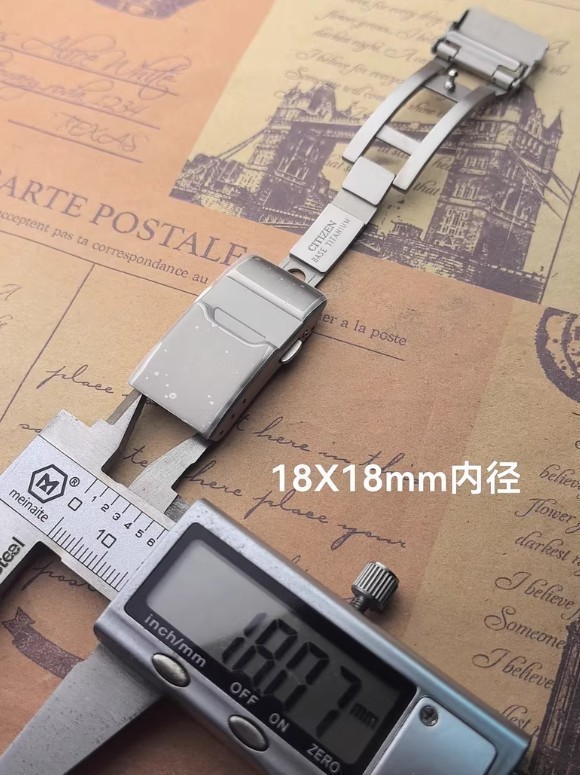 CITIZEN 20mm*20mm base CB0171/ 18mm*18mm clasp TITANIUM clasp