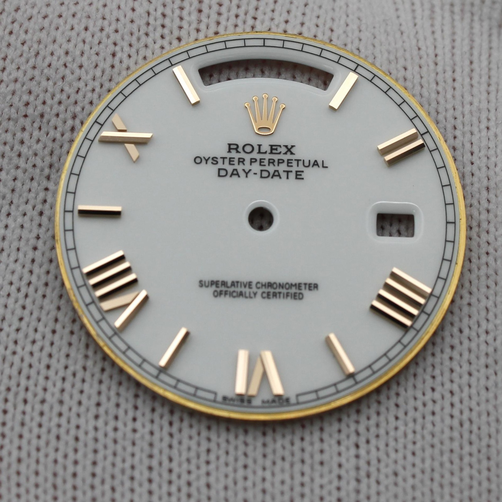 Rolex Day-Date White Roman Numerals Dial 228235