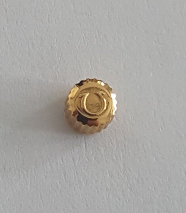 Omega Crown, Gilt, Water Resistant Part Number 42050