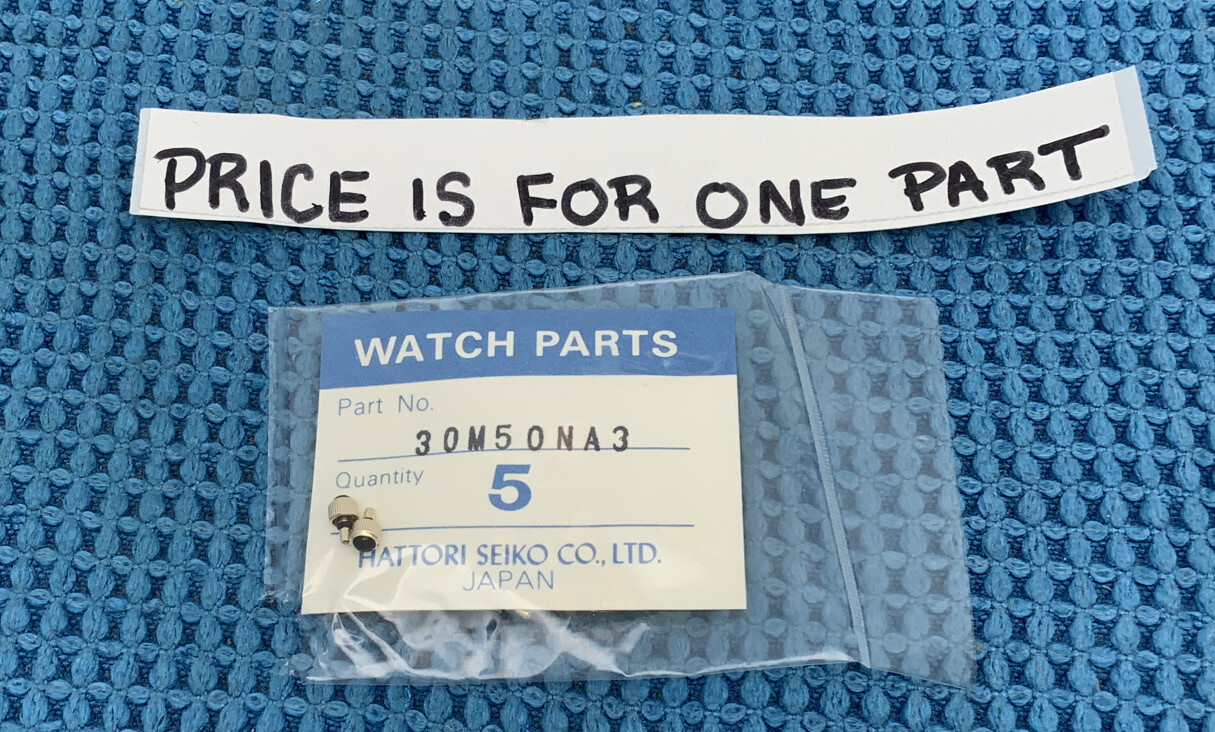 SEIKO Crown 30m50na3 Original New Old Stock. Price Is For One Crown. 22m-30n R