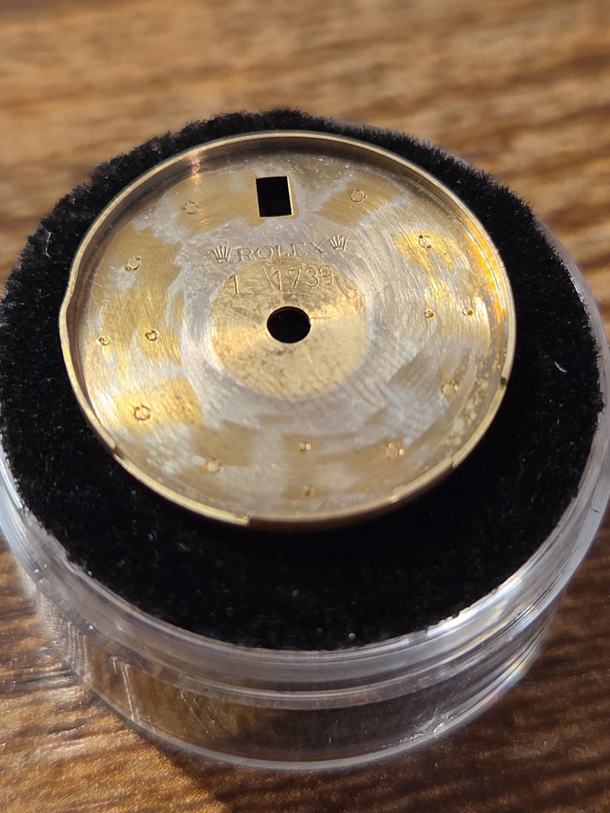 Original ROLEX Yacht-Master Dial Date Champagne OEM 169623 – 169628 Caliber 2235
