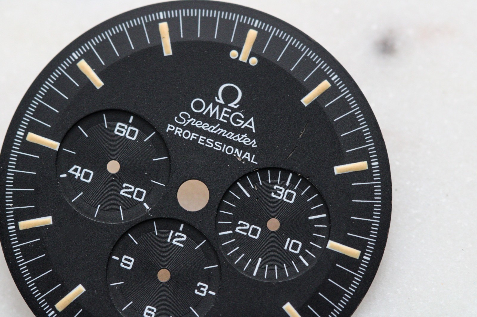 Vintage Omega Speedmaster 145.022-71 Singer Step Dial Cal 861