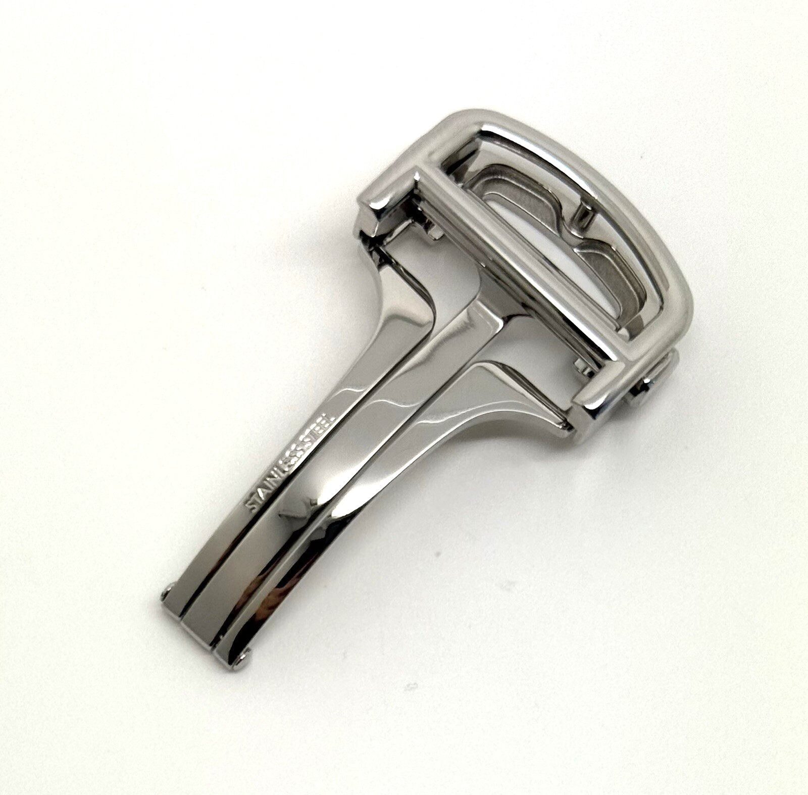 Cartier Santos 18mm Stainless Steel Deployment Buckle Watch Clasp Authentic OEM
