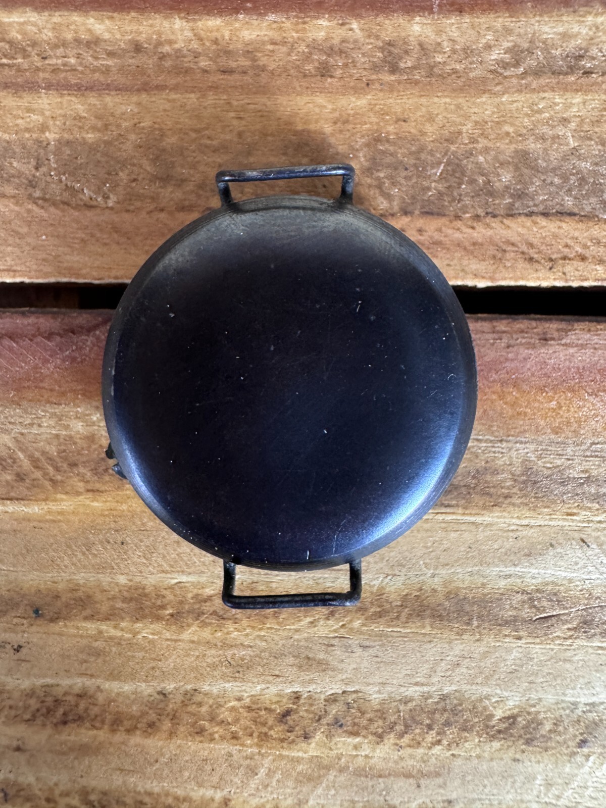 Gun metal trench watch case 1920’s antique