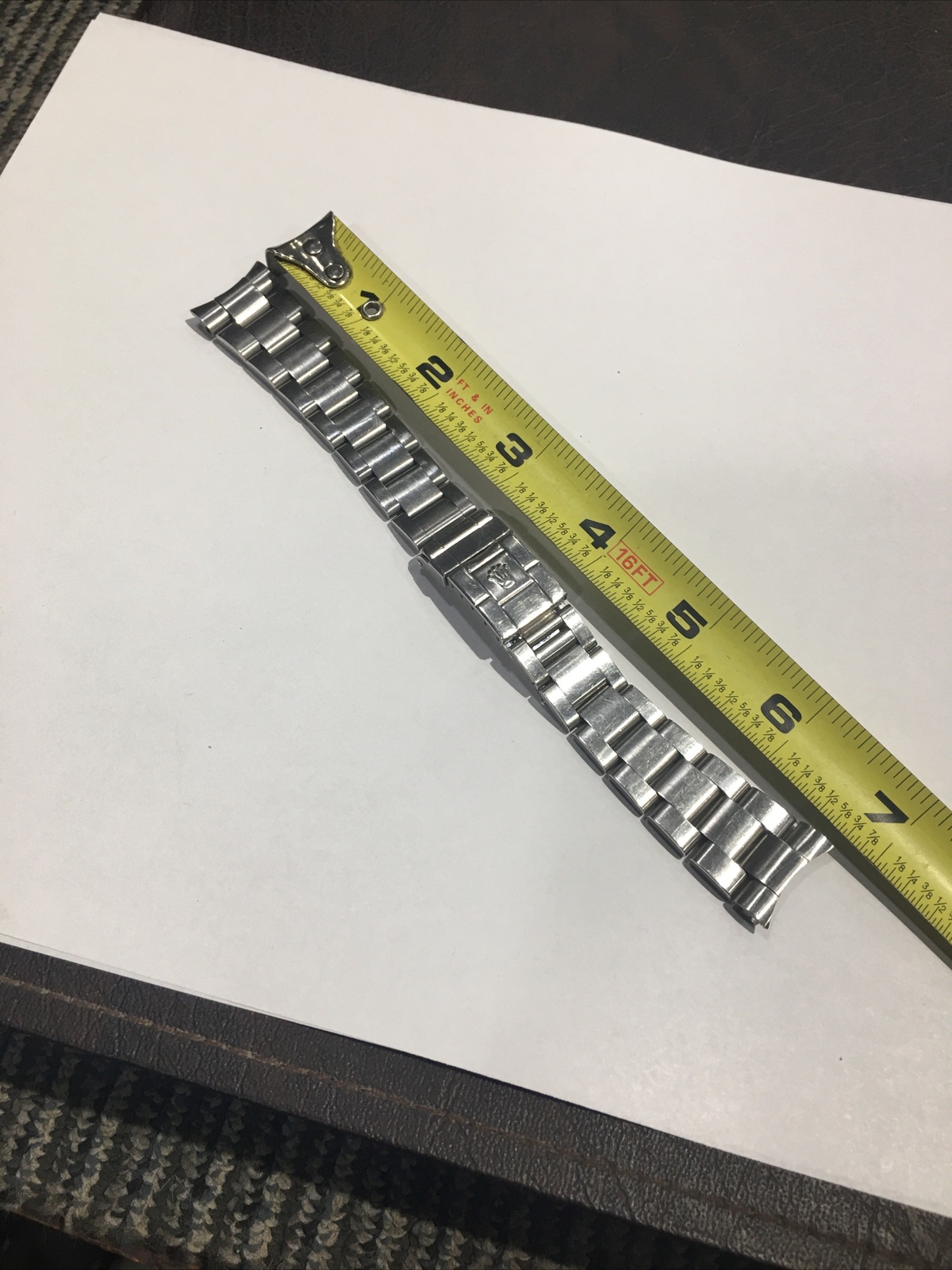 78790 A (SEL) Oyster Bracelet 20mm DE3 w/801 Ends-Rolex GMT-Master Explorer II