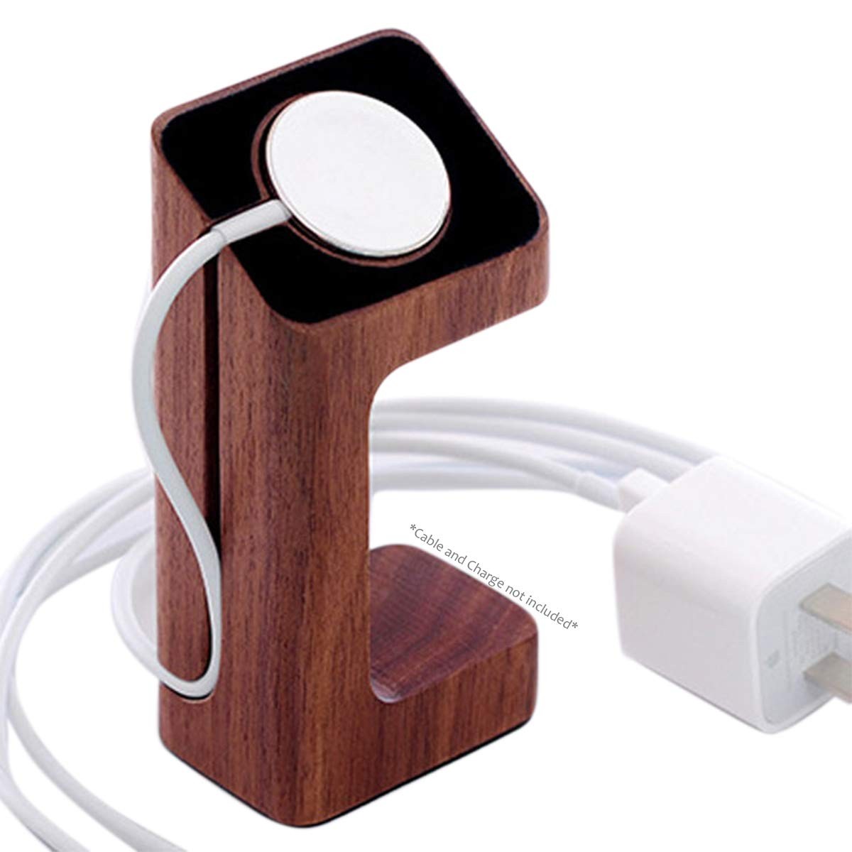 Wooden Charging Stand Holder Dock Compatible with Apple Watch SE All Series W…