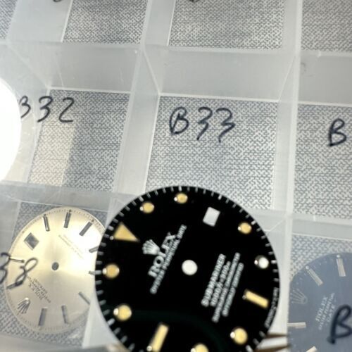 Rolex Dial Submariner Vintage Quadrante 16800 16610 168000 Tropical