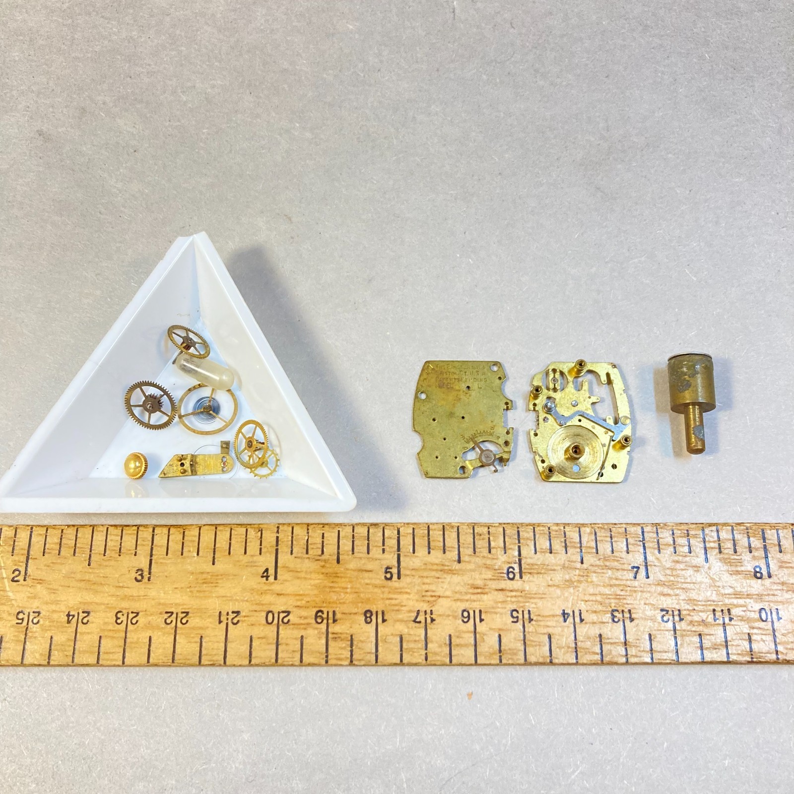Vintage Ingram Watch Parts Crown Gear Balance Complete USA