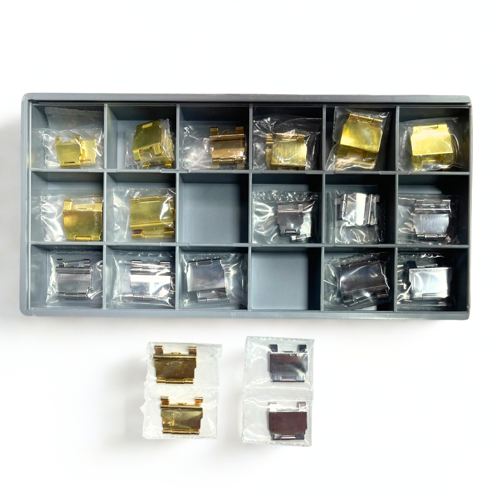 Watch Strap Clasp Set – Multiple Buckles with Storage Case