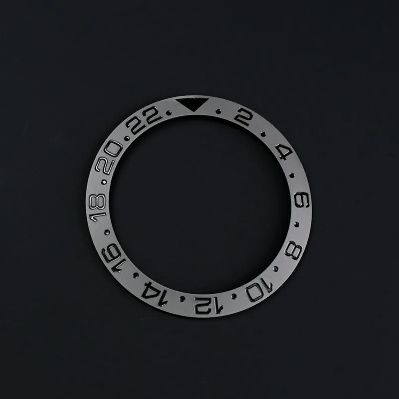 38mm Frosted Ceramic Bezel Insert Watch Repair Replacement Mod Part
