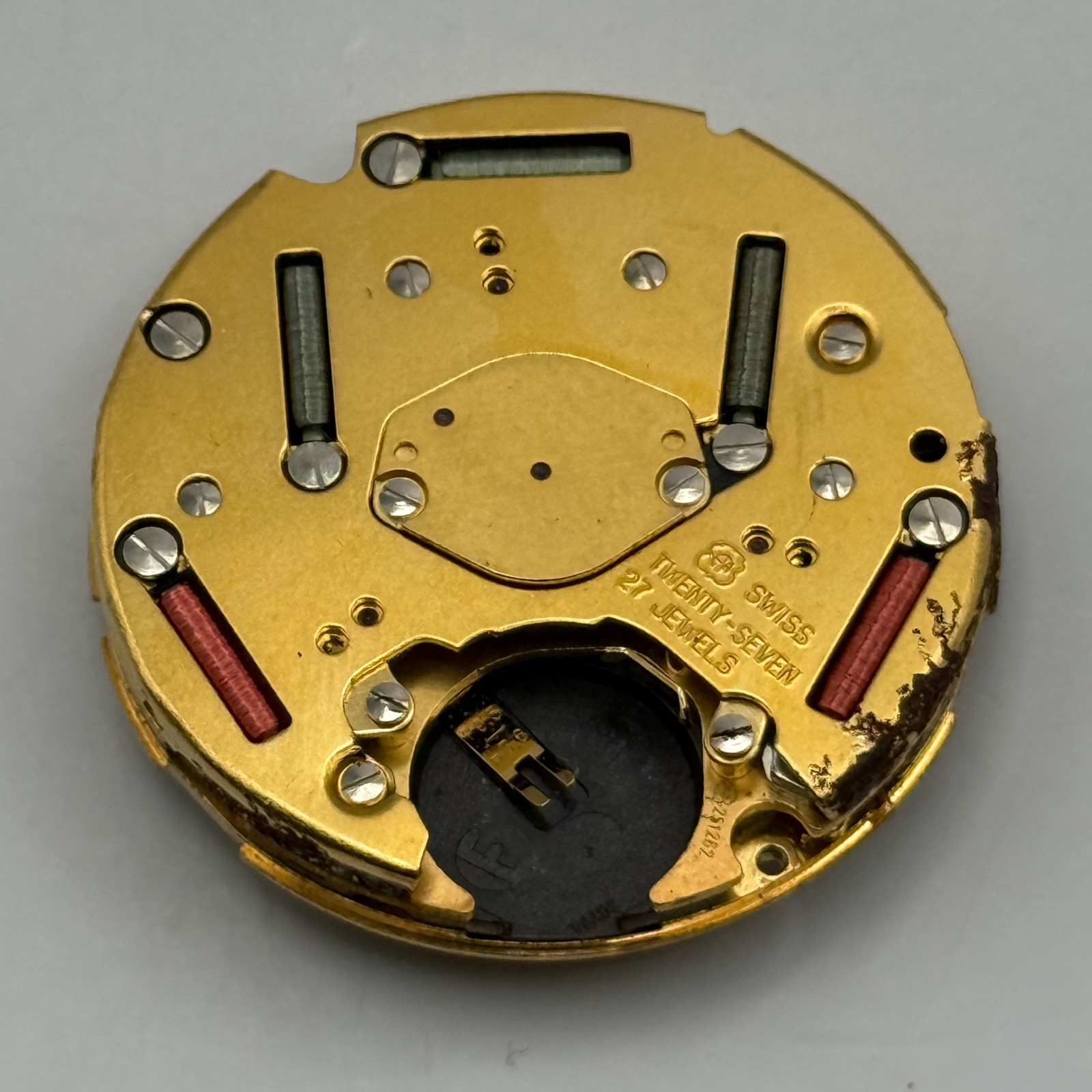ETA 251.262 Watch Movement – Running – Quartz – For Parts / Repair – 30.5mm