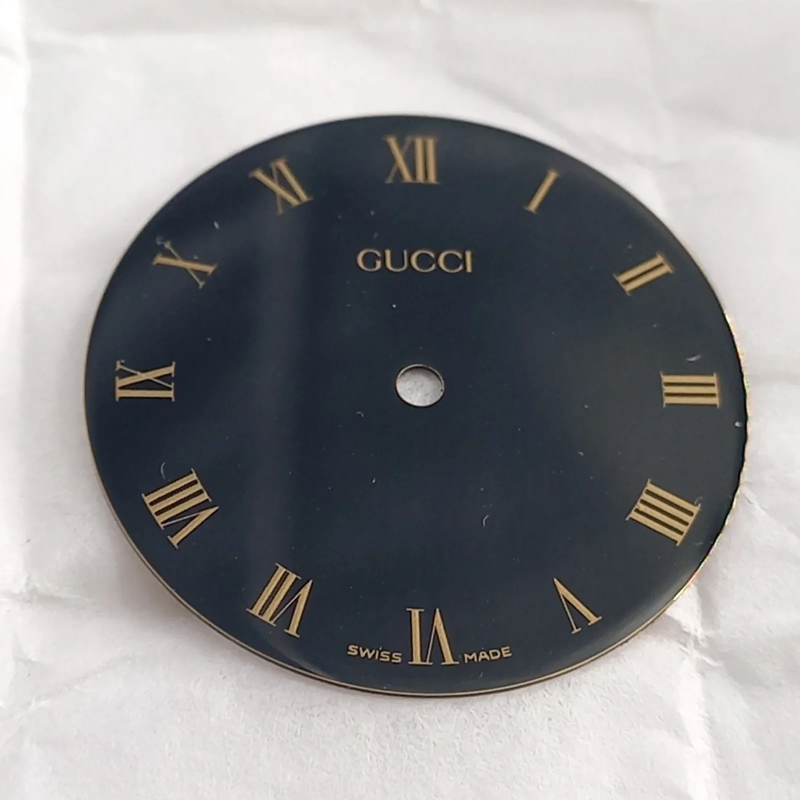 GUCCI Original Dail Part No. 051.143.1 Color BLACK
