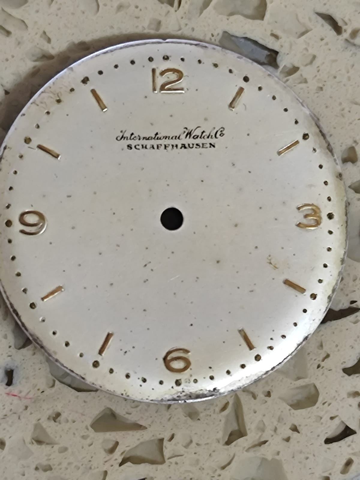 IWC Schaffhausen CAL C 89 PART White DIAL – IWC C 89 USED 31.5mm Used K