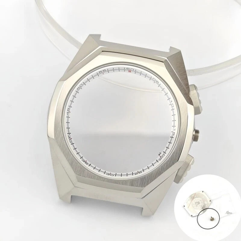 VK64/VK63 Case 44.5mm GS Dial 32.5mm Green Lume Fit VK63/VK64/61/68/67 Movement