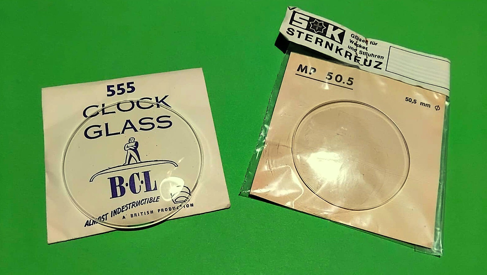 👀🌞ACRYLIC CRYSTAL, LOW DOME, 50.5 – 66.5 NOS🌞👀