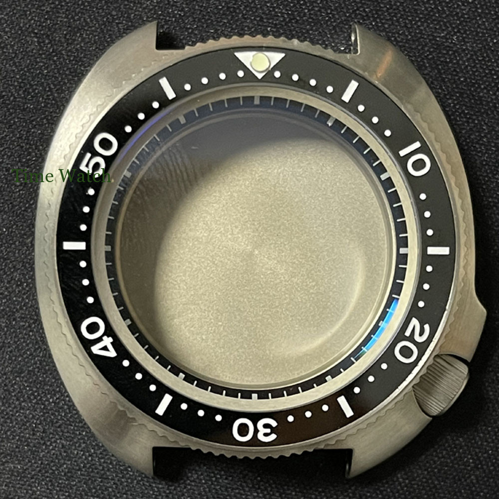 Fit NH35A 20BAR Watch Case Real Titanium Cases+Bracelet Sapphire Glass AR Coated
