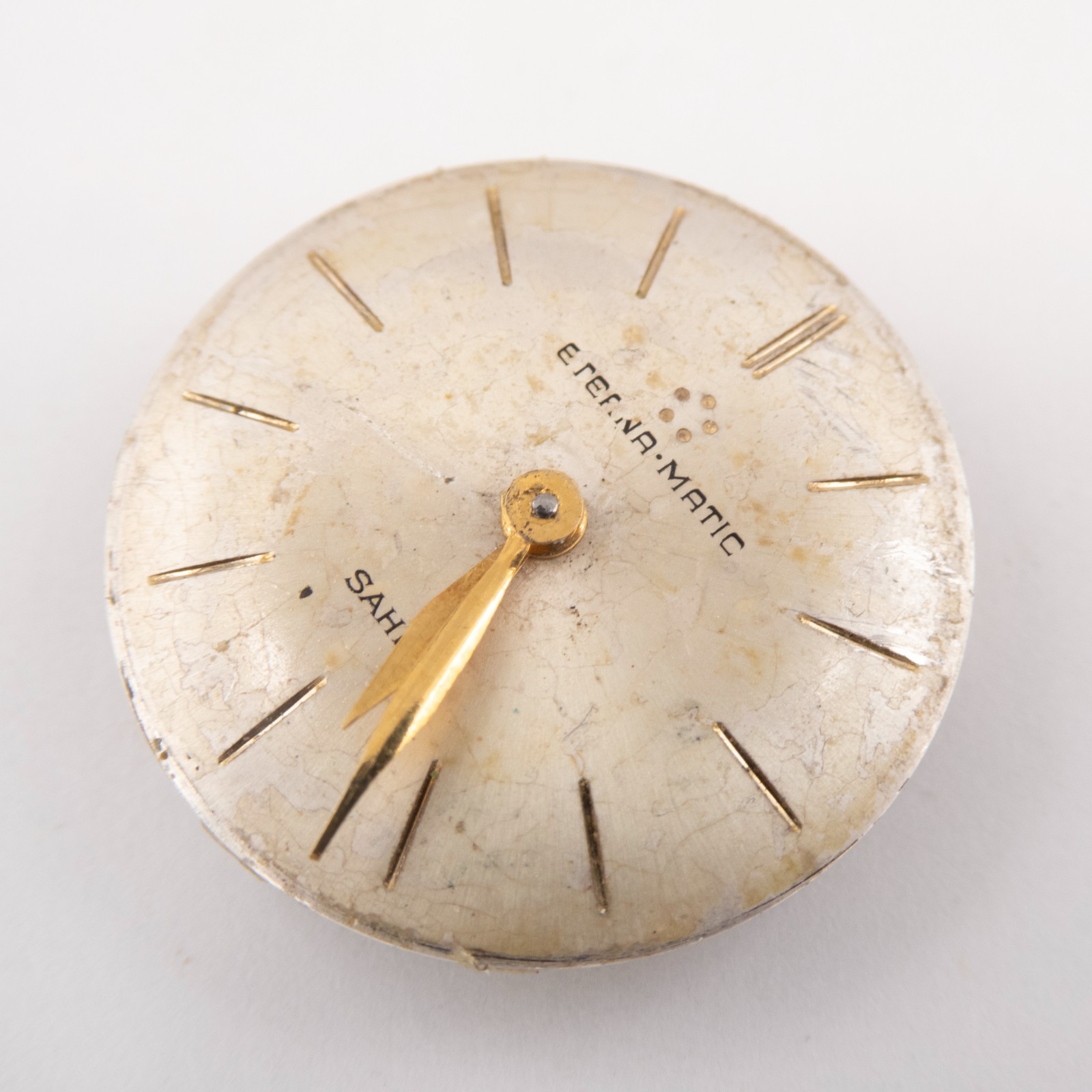 Vintage Eterna-Matic Caliber 1446U Automatic Wristwatch Movement, Runs