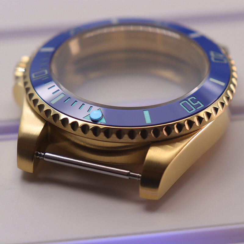 40mm Diving Watch Case C3 Luminous Bezel For Seiko NH35 NH34 NH36 Movement 8215