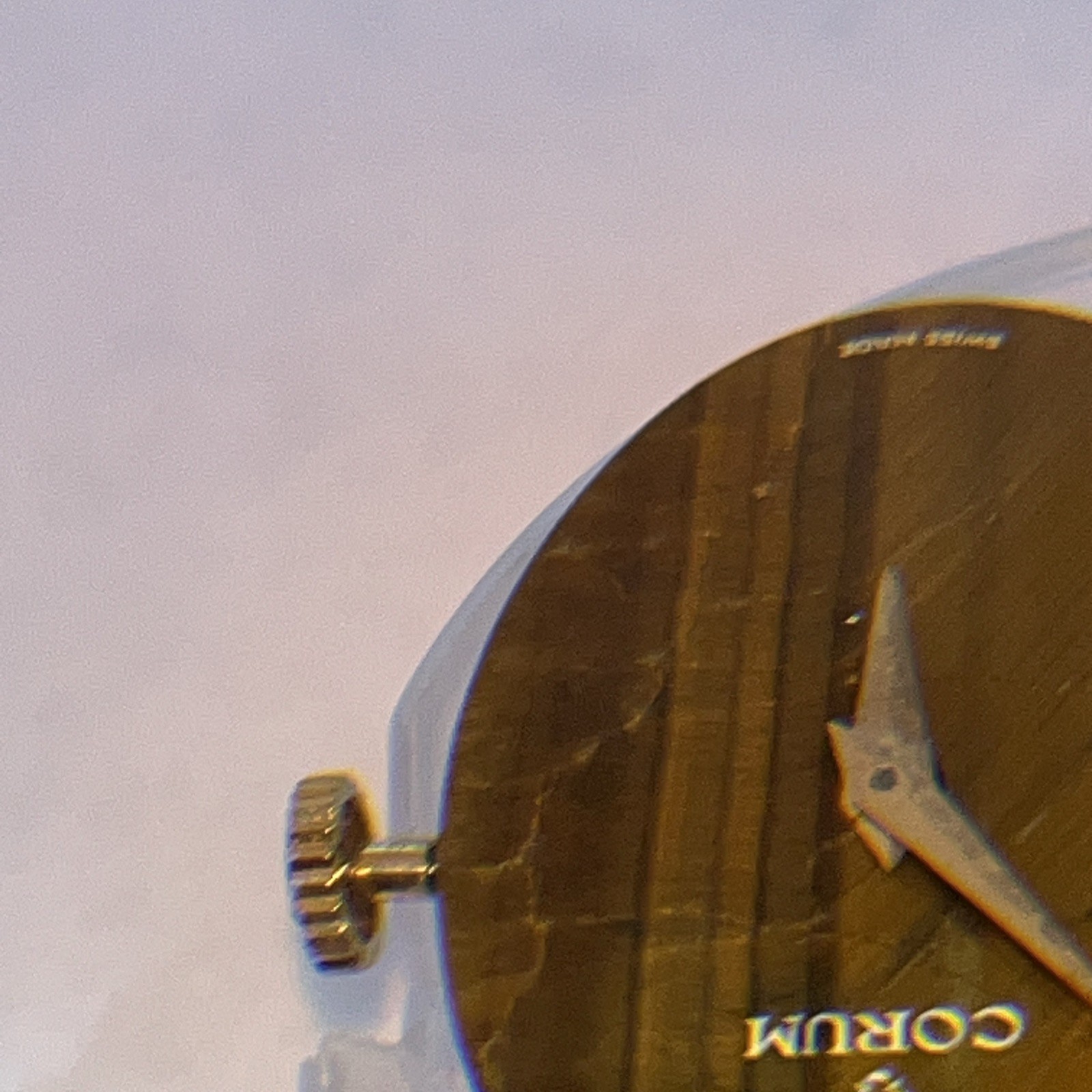 VTG CORUM Lady’s Tigers Eye Dial CORUM Movements 85622 for Parts Repair