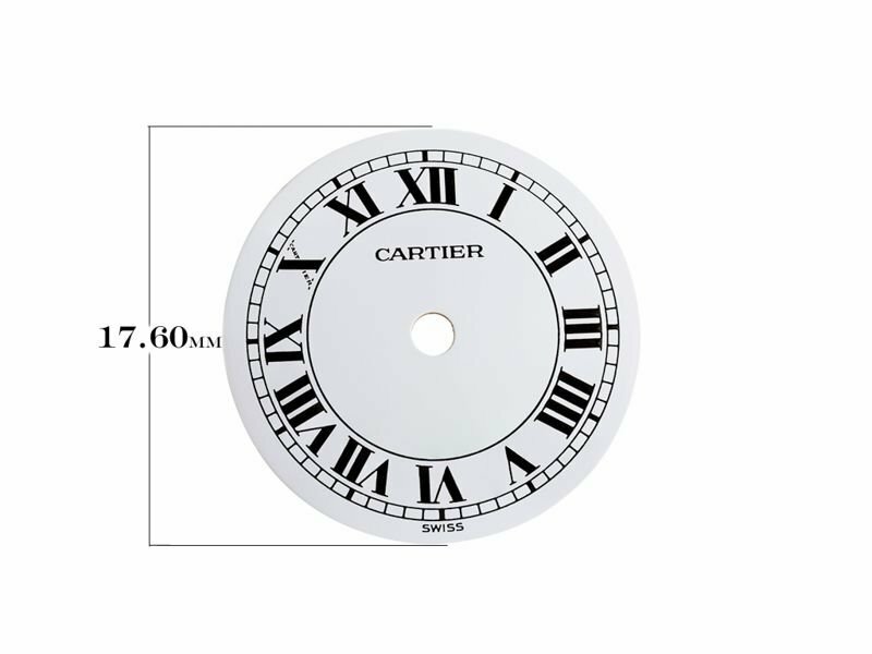 Cartier watch parts – Santos Ladies Octagonal Automatic – White Dial