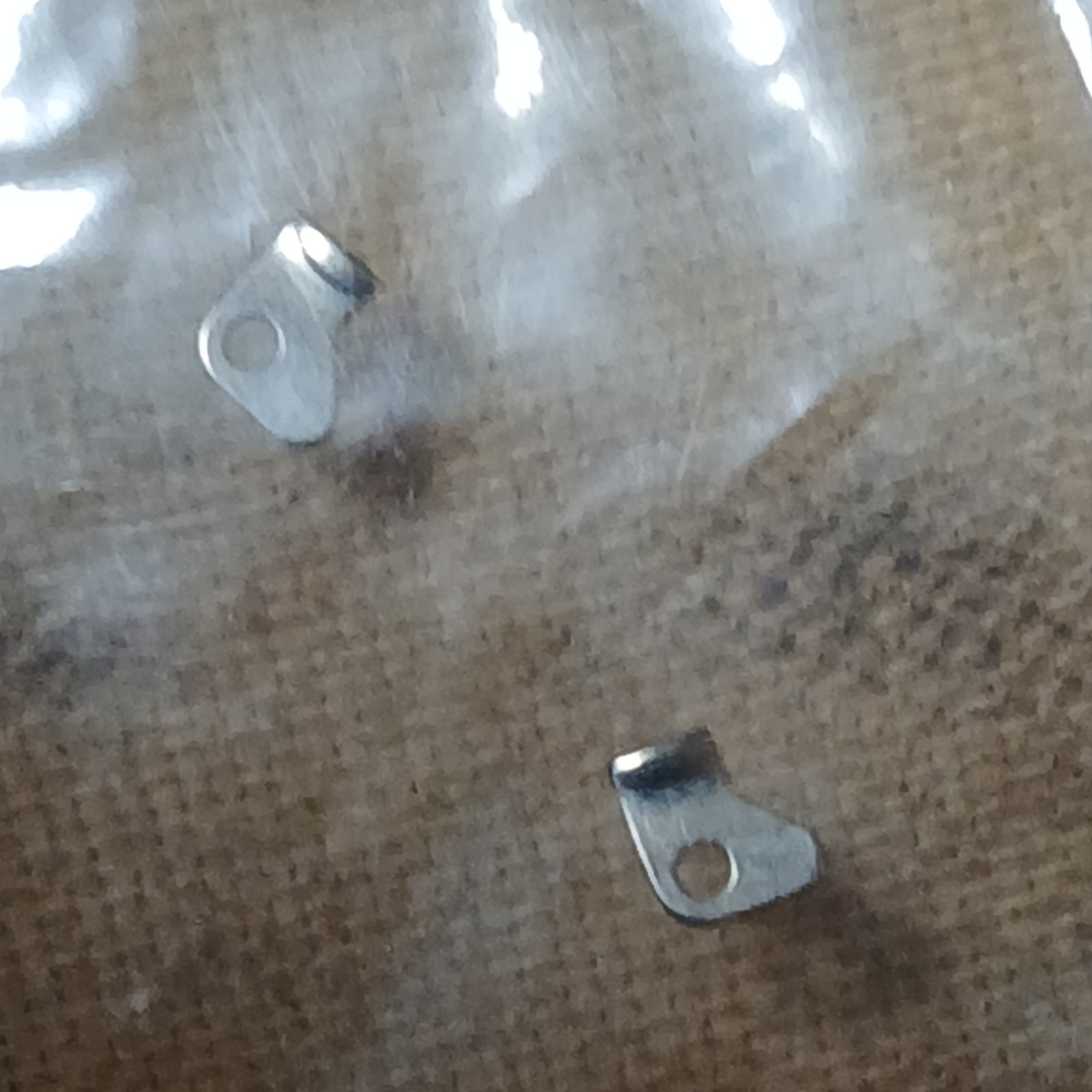 Omega 550 Automatic Case Clamps 1 Pair No Corrosion, No Rust , Clean