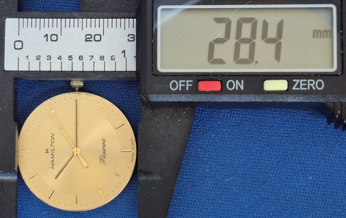Hamilton Flaurent ETA 256.111 Also OMEGA 1426 LONGINES 152.2 CYMA ETC RUNNING