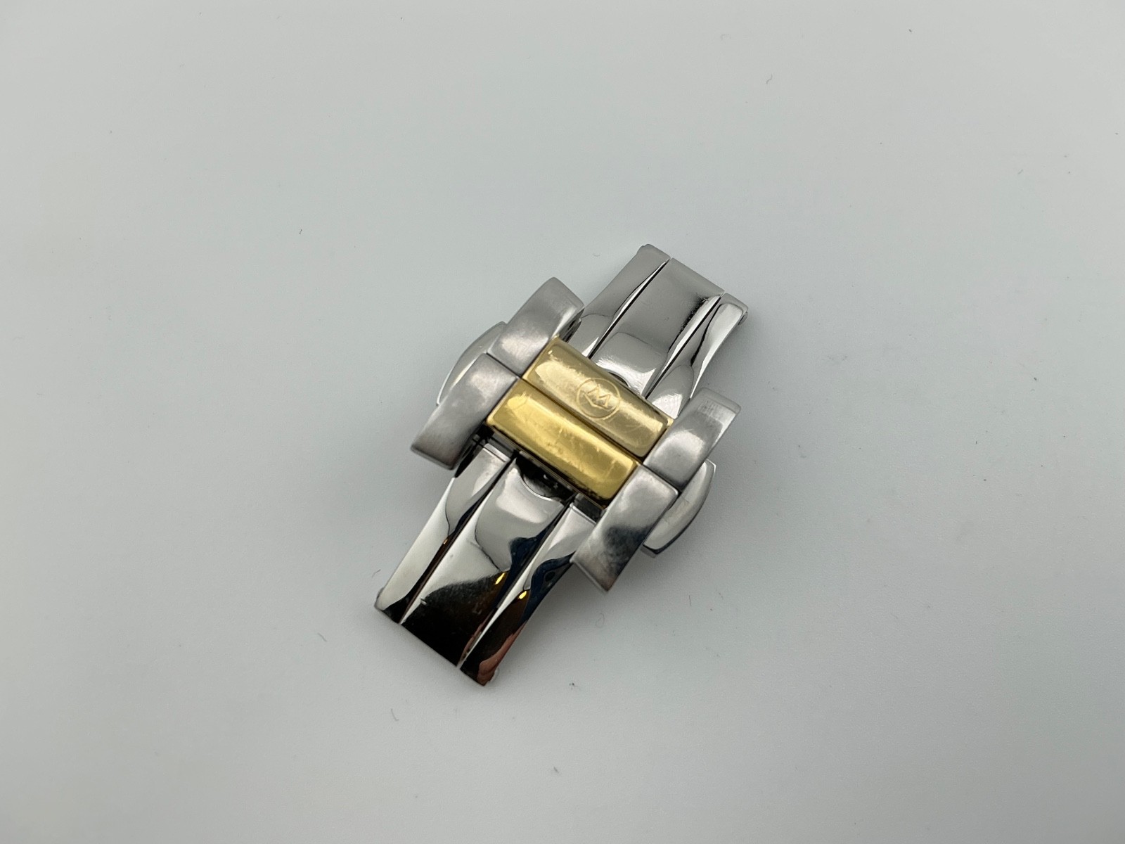 Movado 14.1.19.1389 Stainless Steel and Gold Tone Clasp 20mm 14 1 19 1389