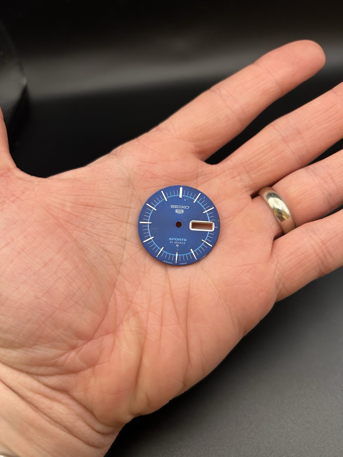Seiko “5” 6119-8500R sports dial