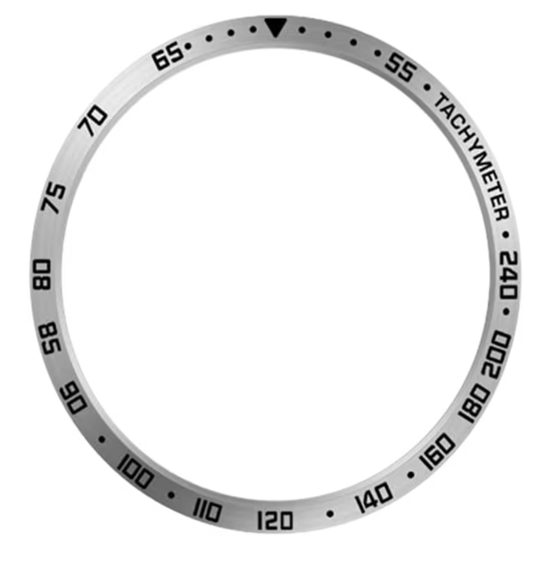 Bezel Ring Adhesive Cover Compatible with Samsung Galaxy Watch 6 Classic 47mm