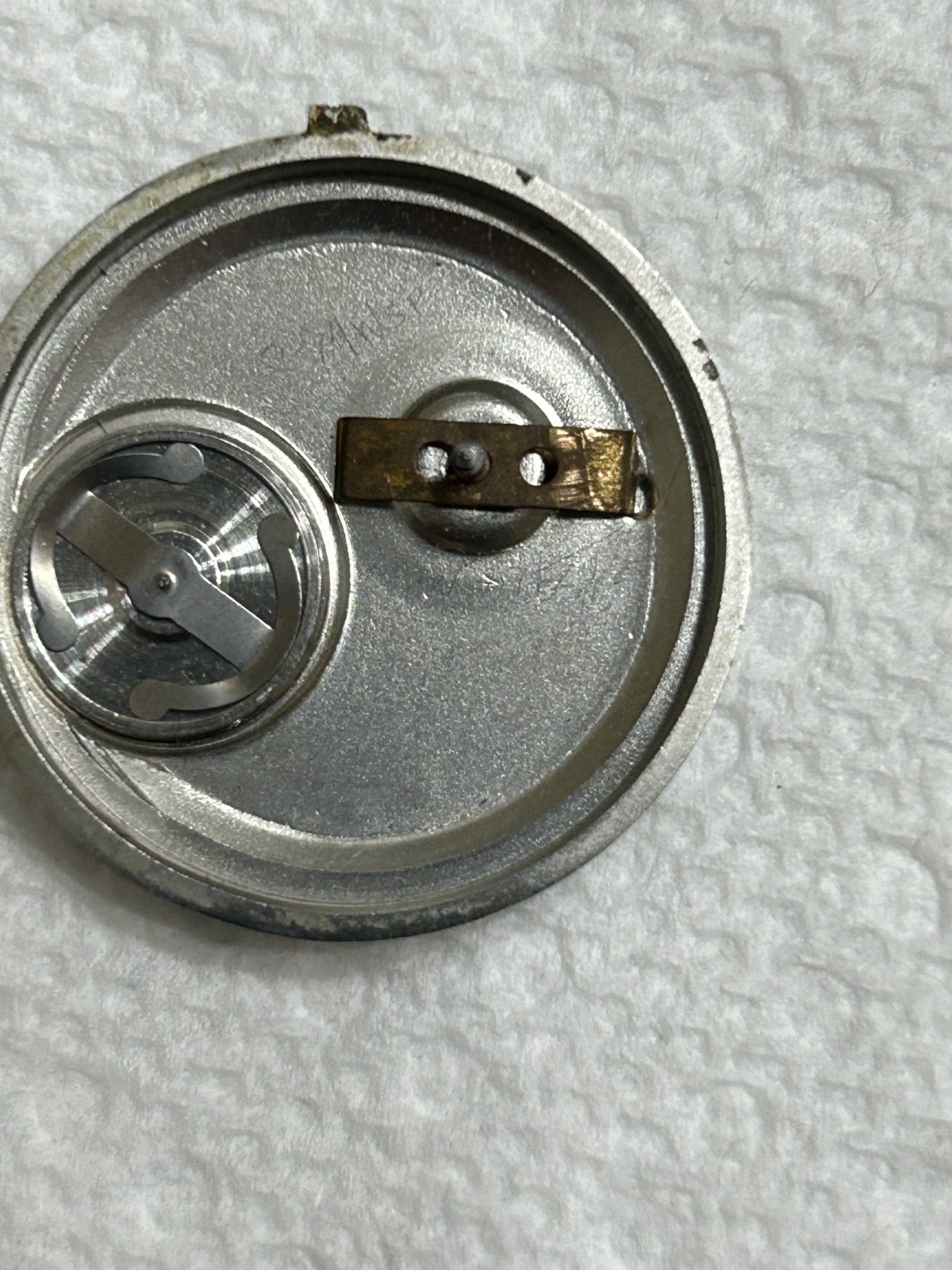 Accutron 214 Stainless Case Back Cover